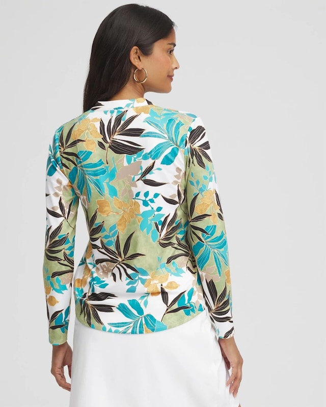 Zenergy UPF Leaves Long Sleeve Top - image 3